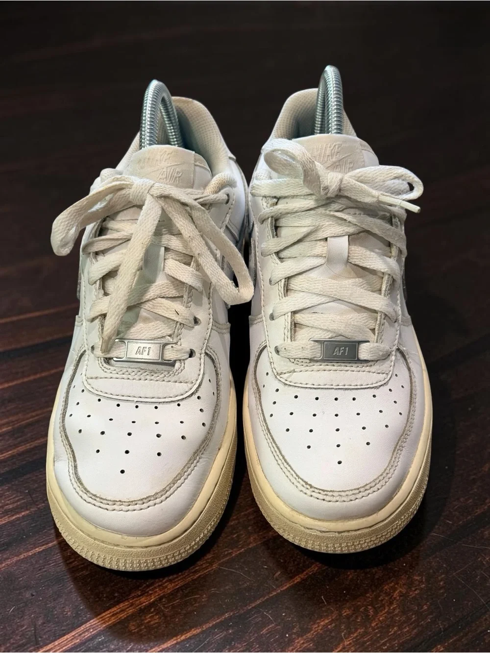 Nike Air Force 1 Low Triple White 314192-117 Youth Size 6